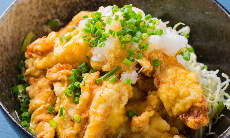 とり天丼